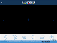 Tablet Screenshot of mercamadrid.es
